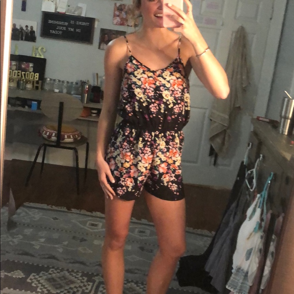 Floral romper